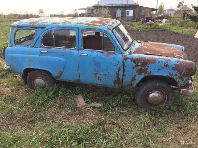 Москвич 411 полный привод купить бу на авито