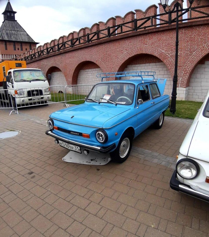 Заз 968 голубой