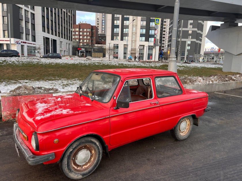 Заз 968 м красный