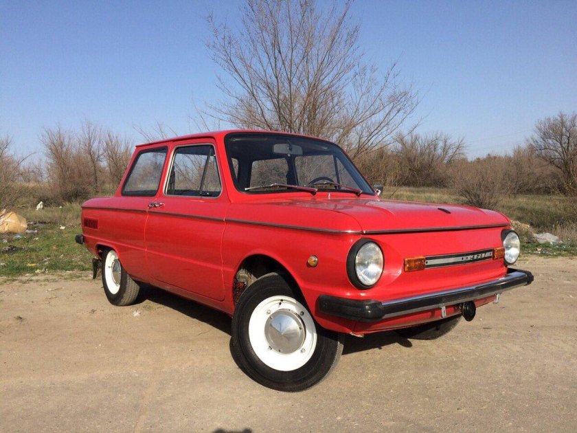 Заз 968 м красный