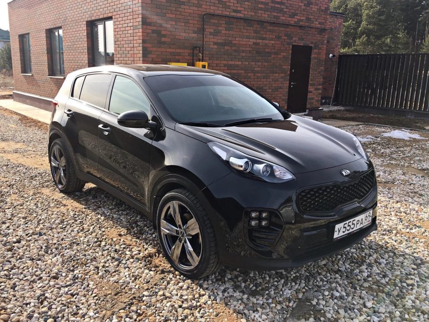 Kia Sportage черный