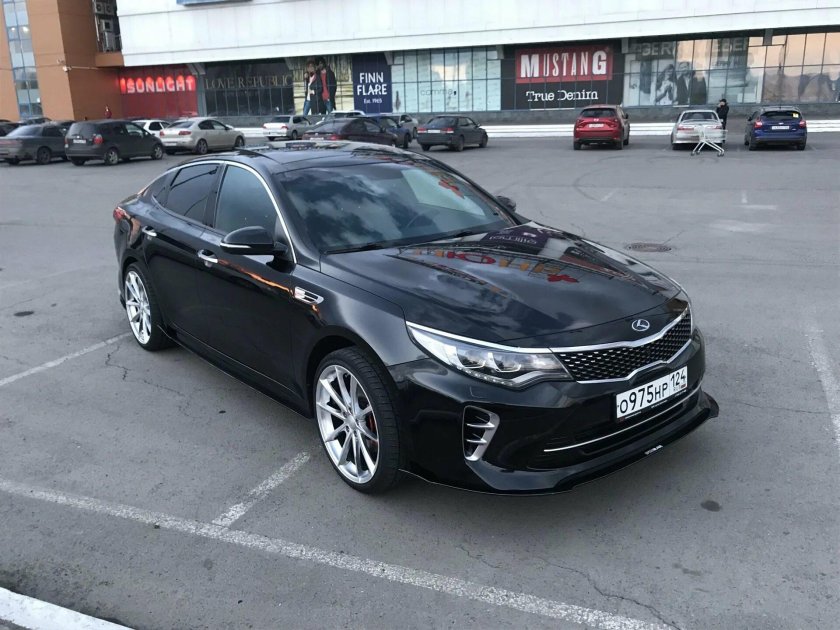 Kia Optima 2015 черная