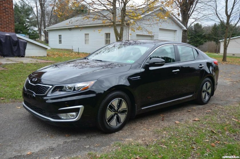 Kia Optima k5 черная