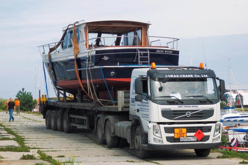 Перевозка яхт