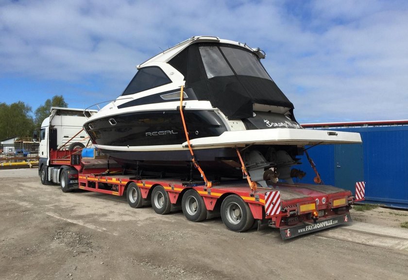 Трал негабарит 100 тонн