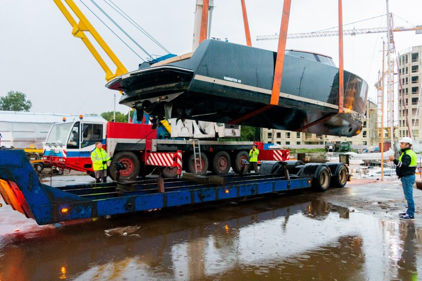 Перевозка яхт