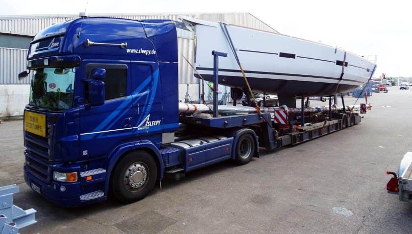 Перевозка яхт