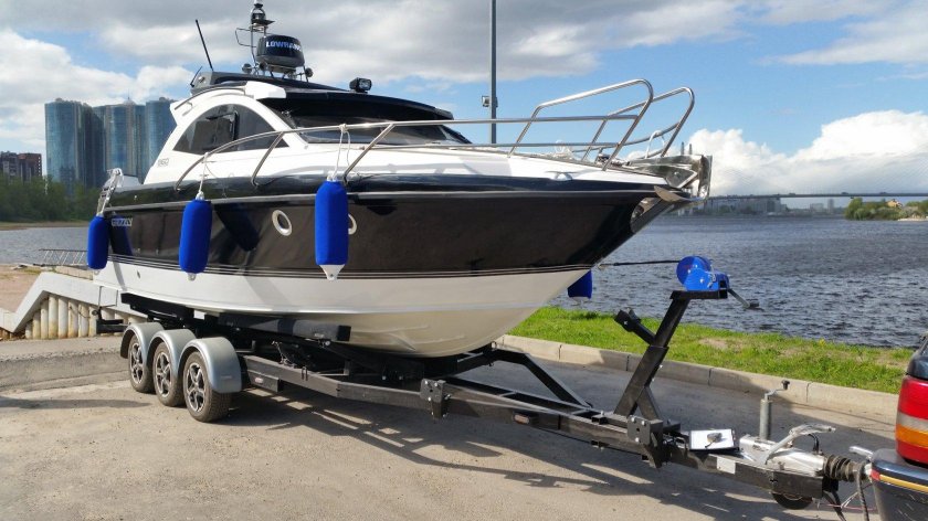 Прицеп для килевой яхты 9 метров