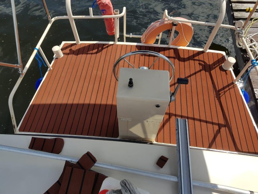 Тиковое покрытие для катера