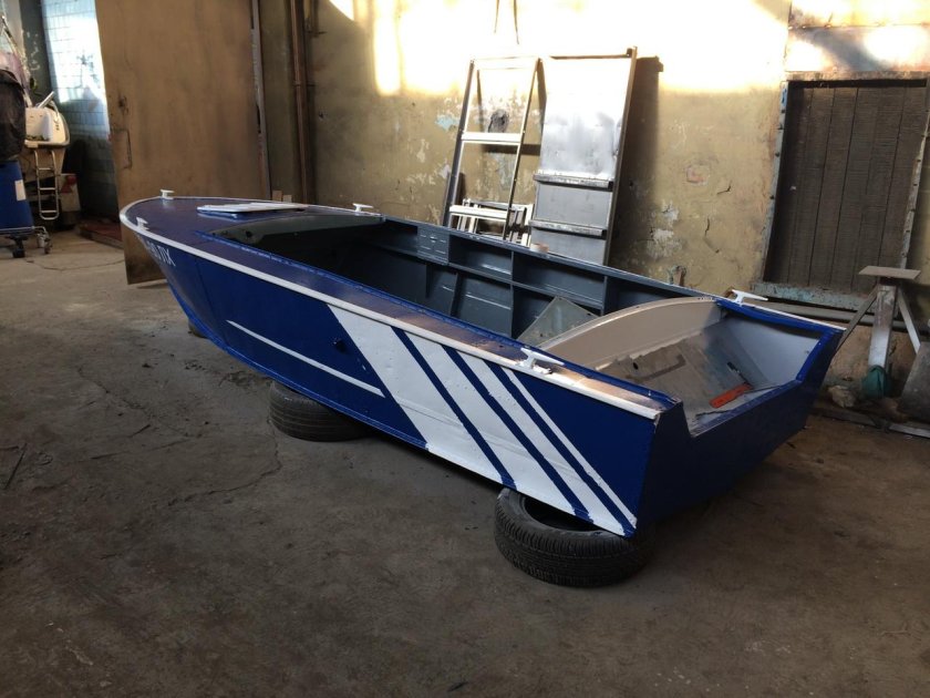 Лодка Казанка Прогресс 4