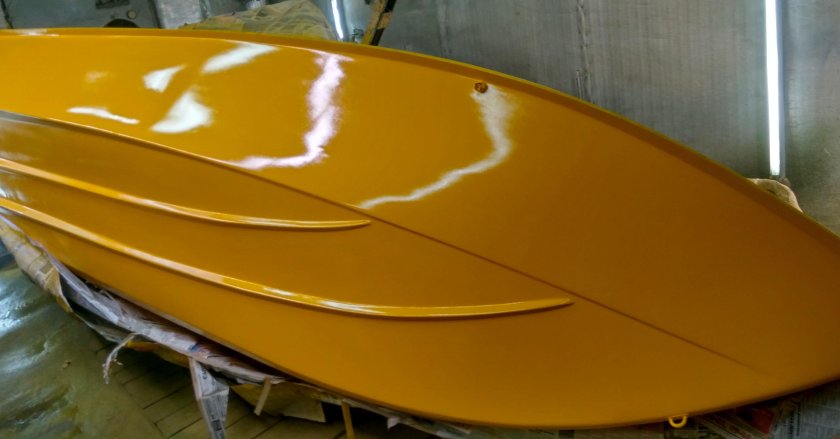 Покраска катеров и лодок