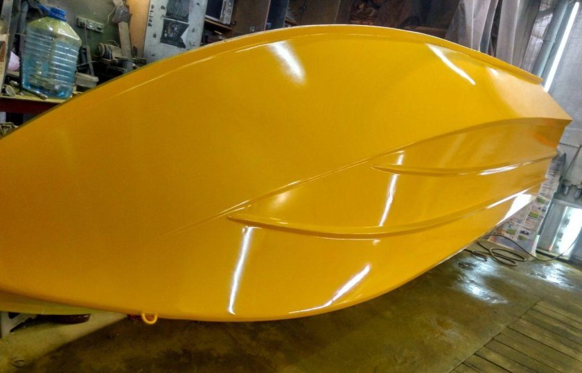 Краска для катеров из стеклопластика