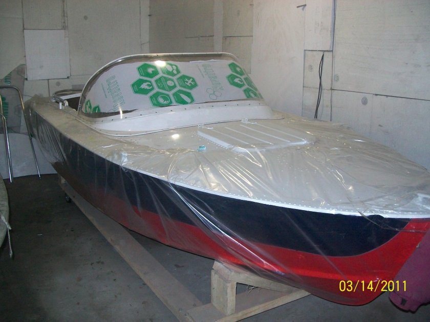 Покраска катеров и лодок