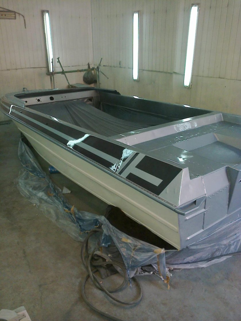 Казанка 5мц покраска