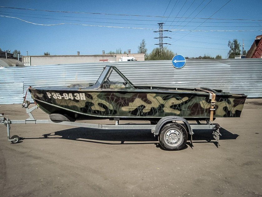 Лодка Казанка Прогресс 4