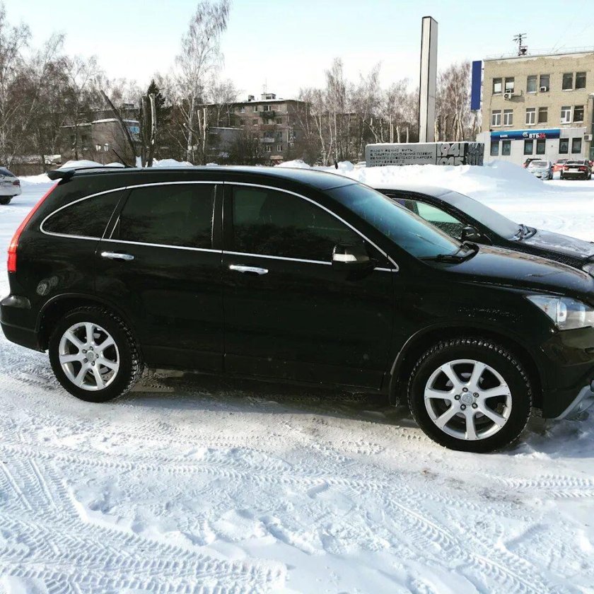 Тонировка CR V 4