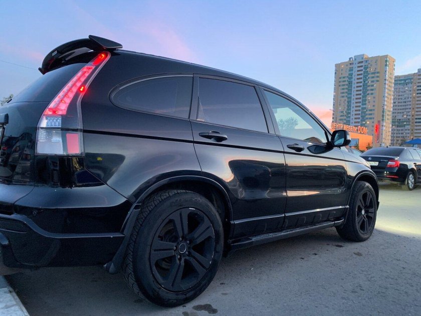 Honda CR-V 2008 черная