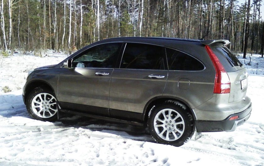 Тонировка Хонда СРВ 3