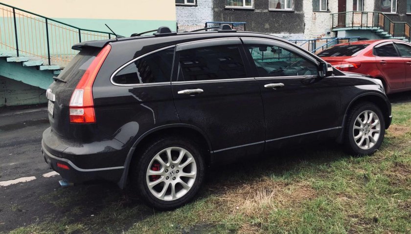 Рейлинги на Honda CRV 3
