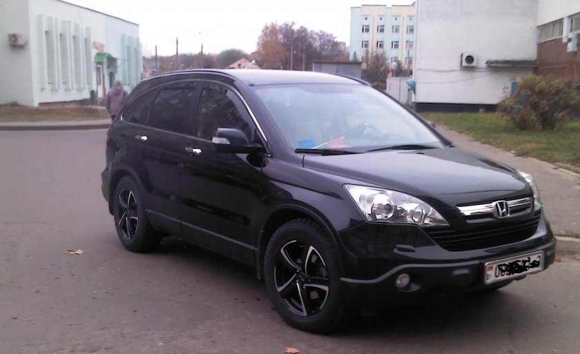 Honda CR-V 2008 черная