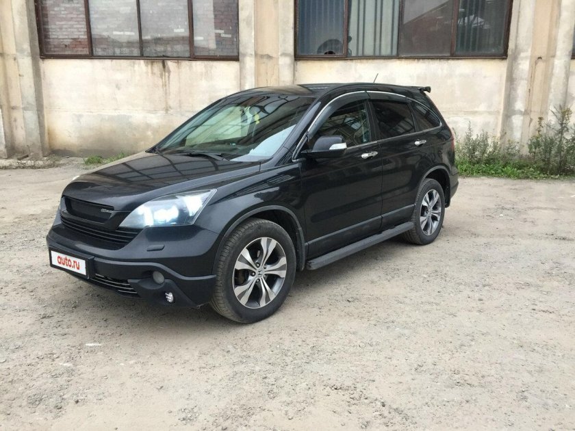 Honda CR-V 2008 черная