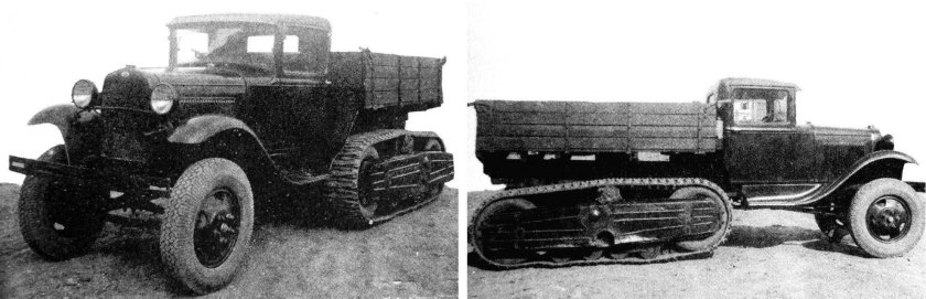 ЗИС-153 полугусеничный