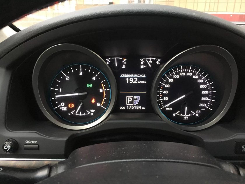 Приборная панель Land Cruiser 200