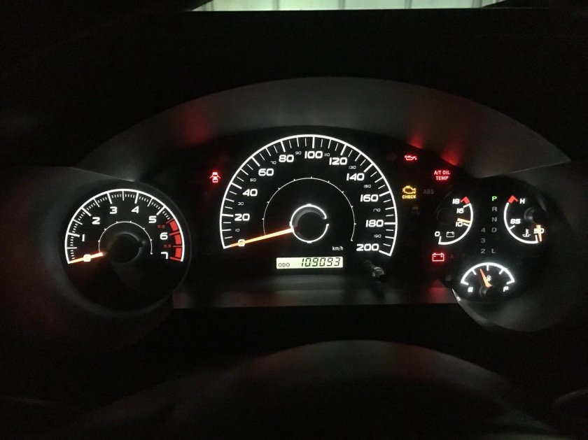 FJ Cruiser панель приборов