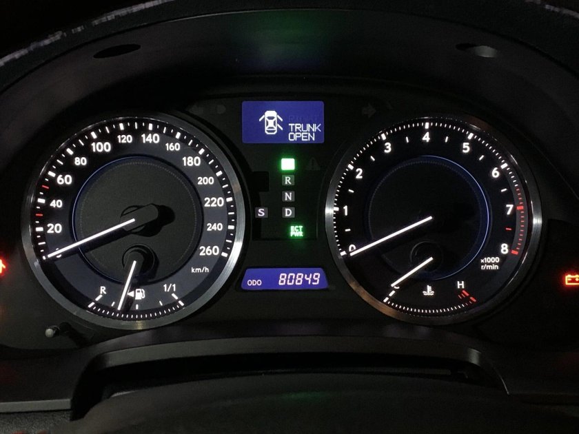 Lexus rx300 панель приборов