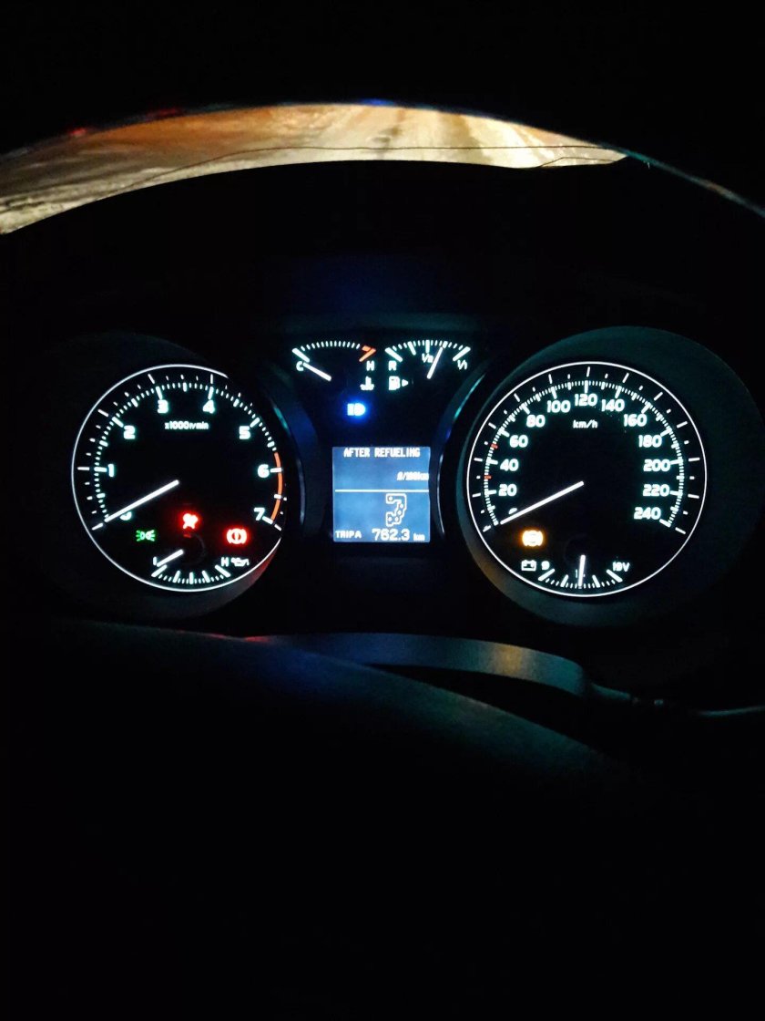 Панель приборов Land Cruiser 200