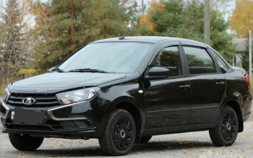 Лада Гранта седан 2019 черная