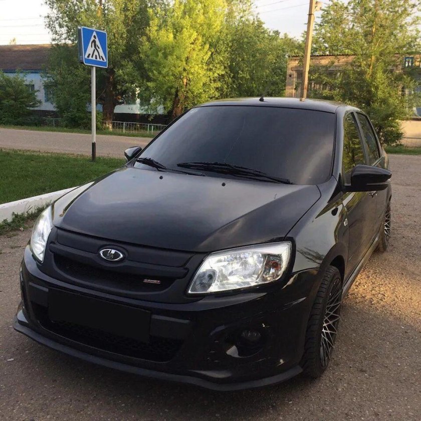 Лада Гранта 2 седан черная