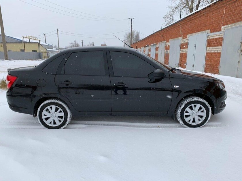 Лада Гранта седан 2021 черная