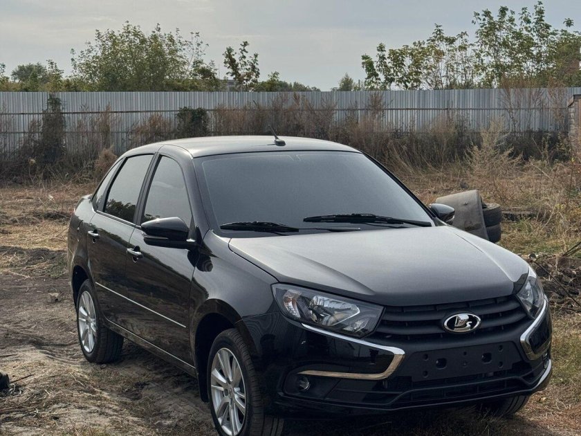 Лада гранта 2024 черная