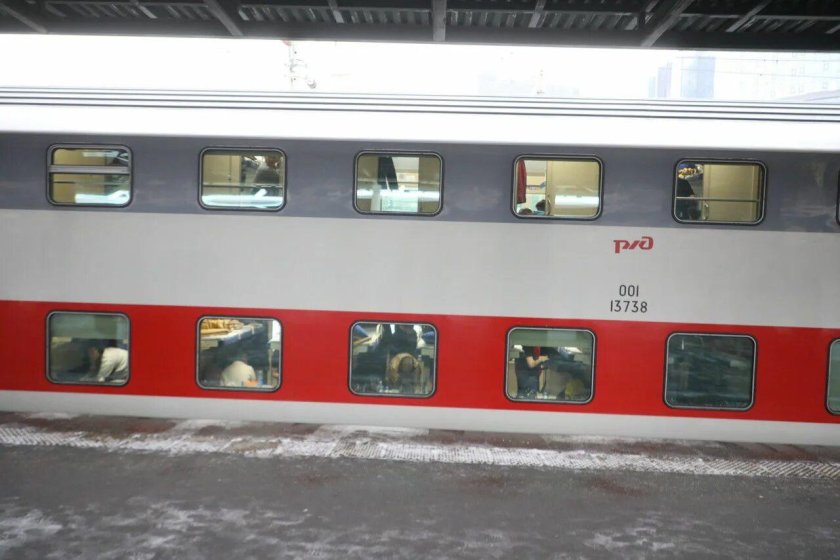 Двухэтажный поезд санкт петербург