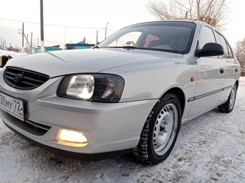 Хендай акцент на 15 штампах