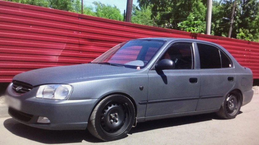 Хендай акцент на штампах r14