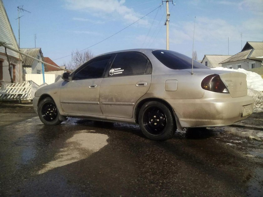 Kia Spectra на штампах