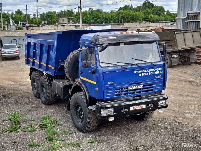 КАМАЗ 45141 самосвал вездеход