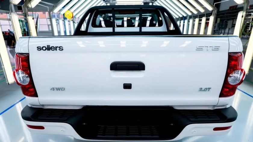 JAC t6 вид сзади