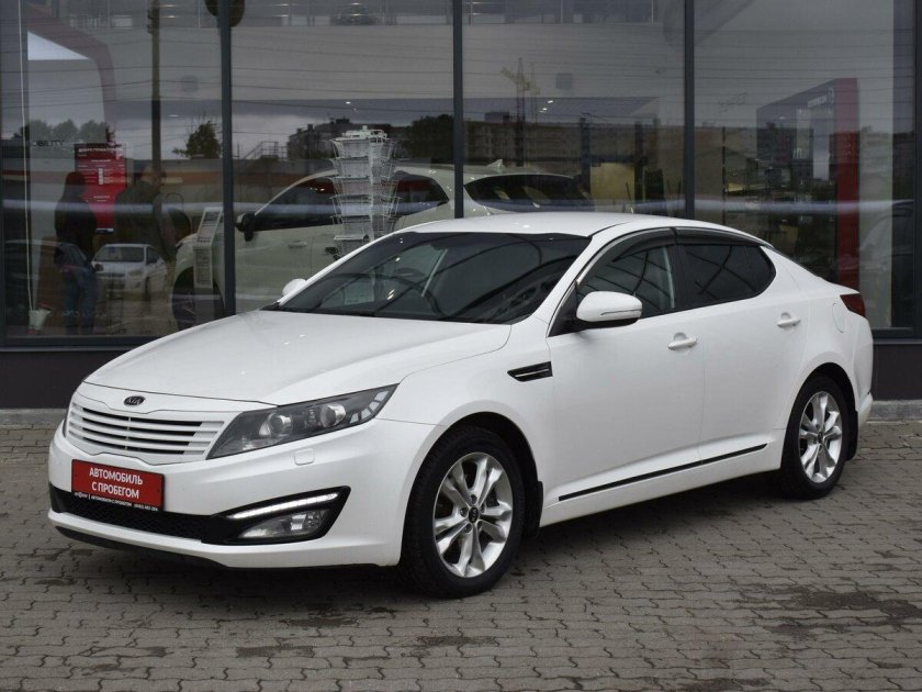 Kia Optima 2012 белый