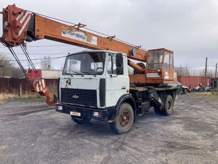 Автокран маз ивановец 16 тонн