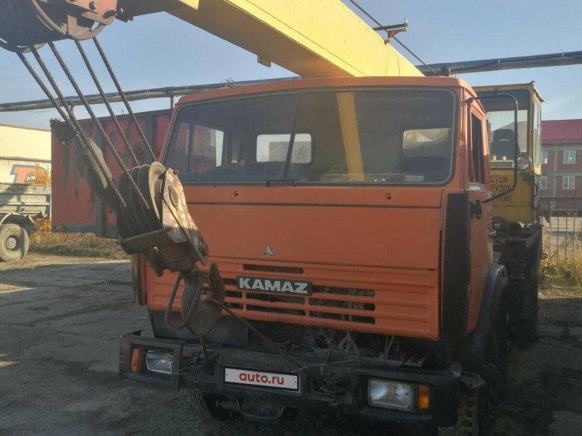 Автокран камаз