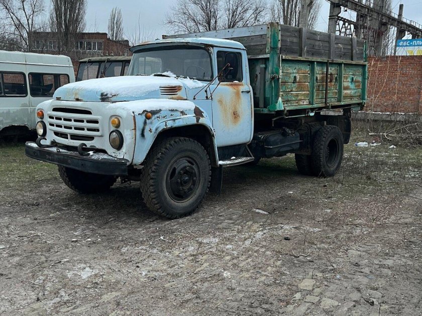 Зил 130 самосвал колхозник