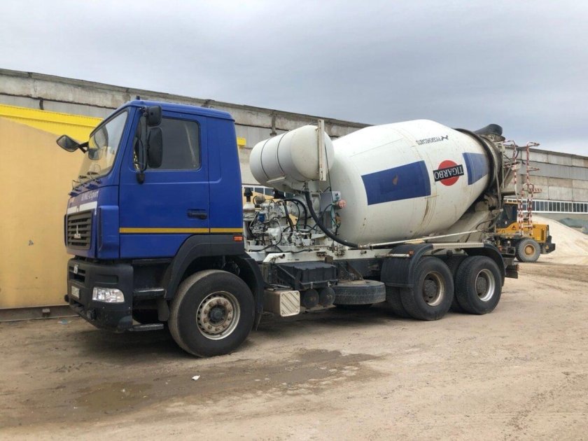 Маз 6312в5 автобетоносмеситель