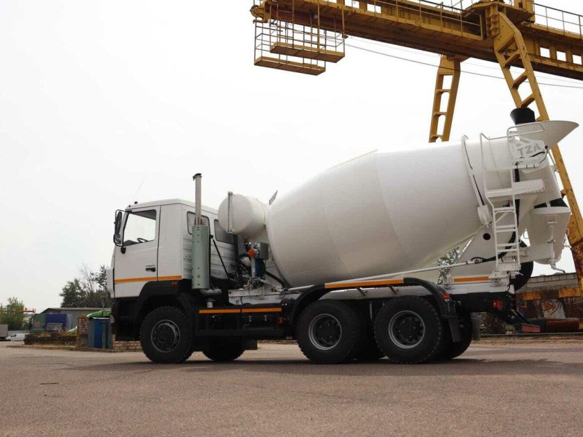 Маз 6312в5 автобетоносмеситель