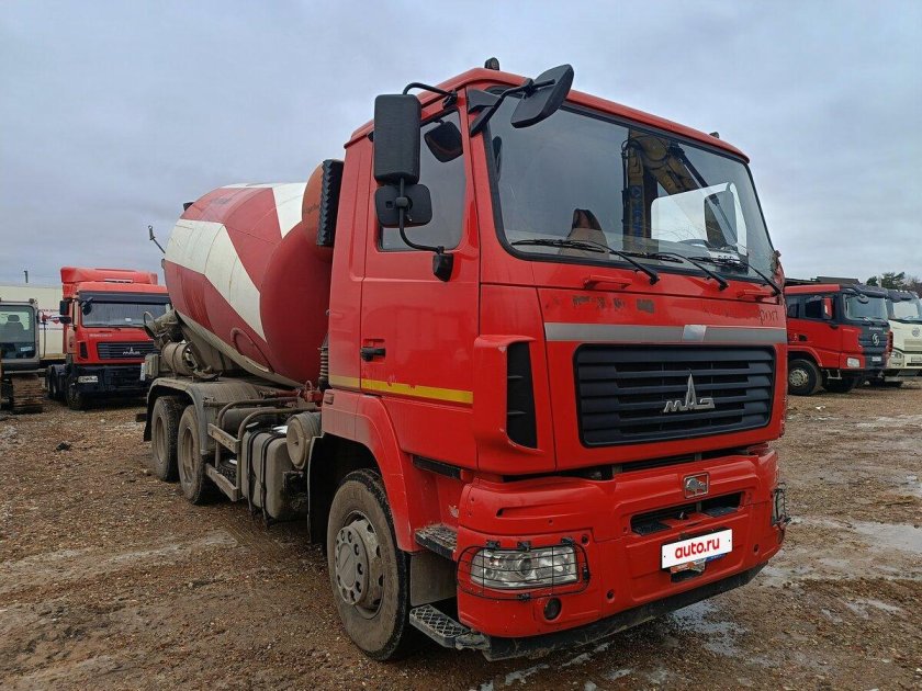 Бетоносмеситель маз новый