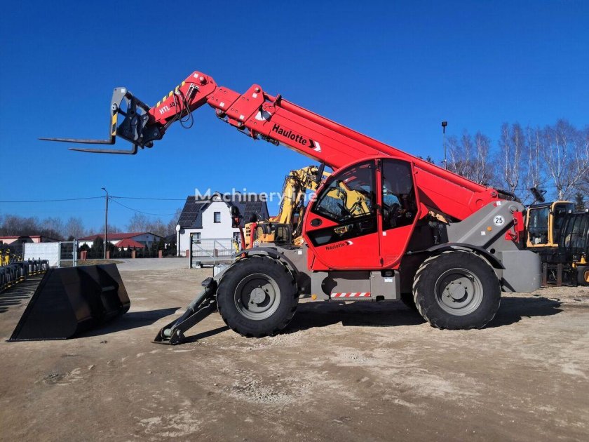 Телескопический погрузчик manitou