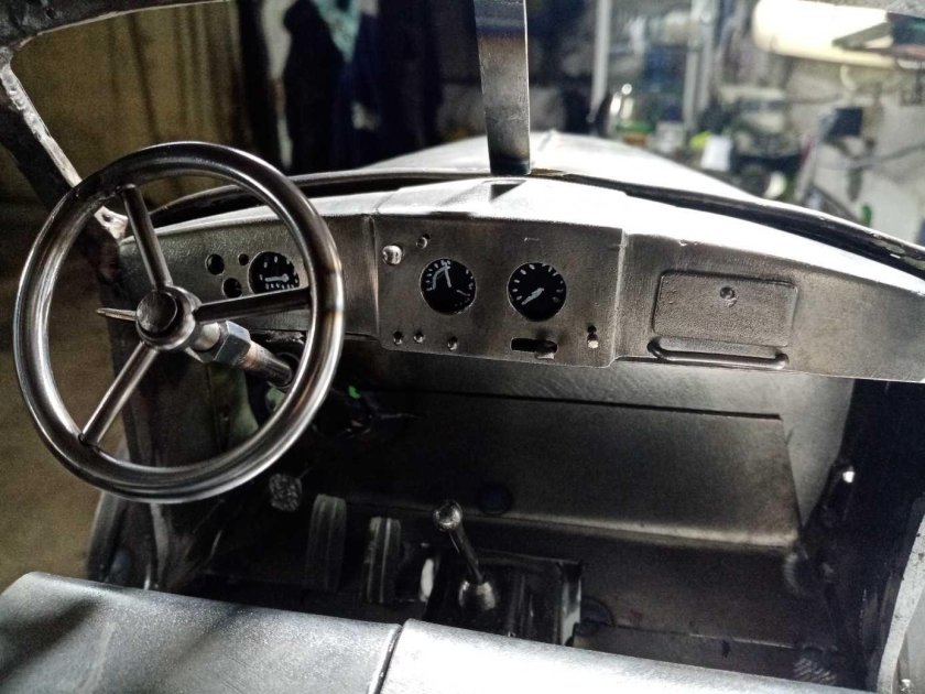 ЗИЛ 157 интерьер кабины