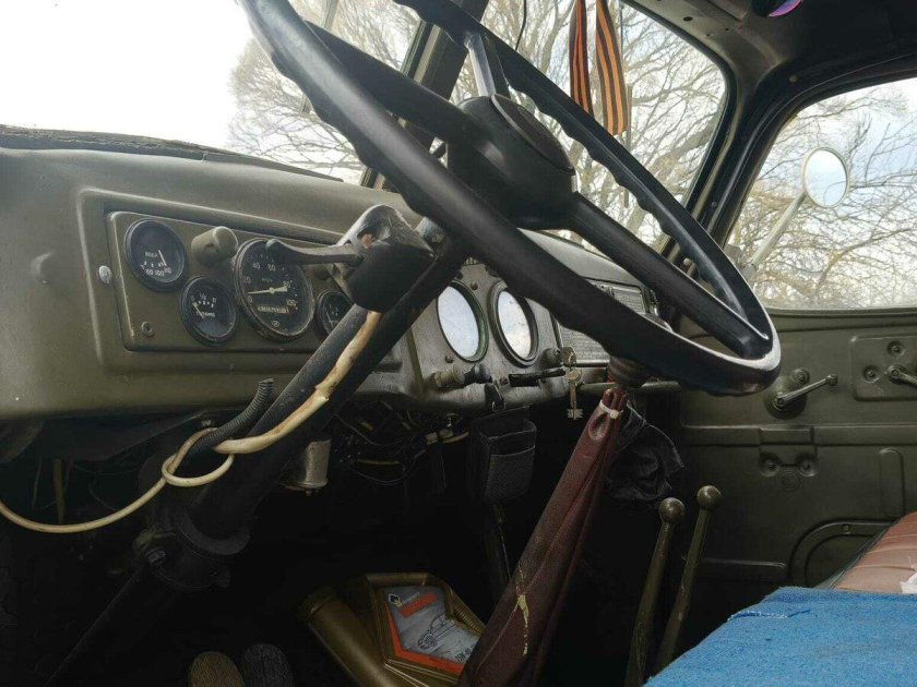 Зил 157 кабина